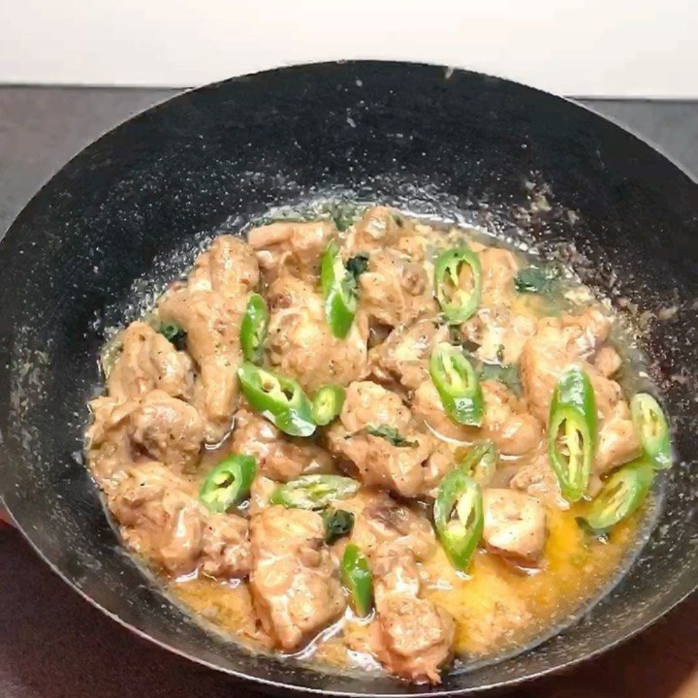 Chicken White Karahi